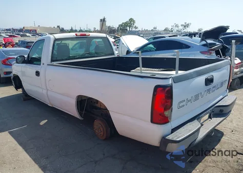 2005 Chevrolet Silverado 1500 Work Truck from USA, damaged, VIN 1GCEC14V45Z339498